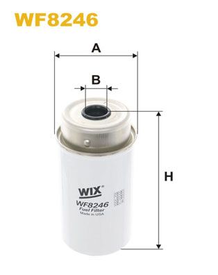 WIX FILTERS Топливный фильтр WF8246